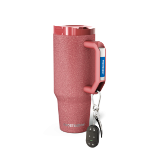 Thicc Buddy 40oz | Burgundy Glitz